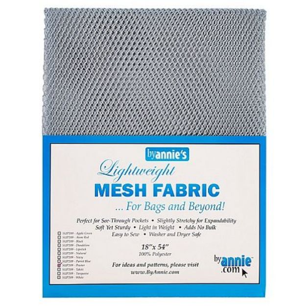 Picture of Byannie Mesh Fabric 18"x54" Pewter